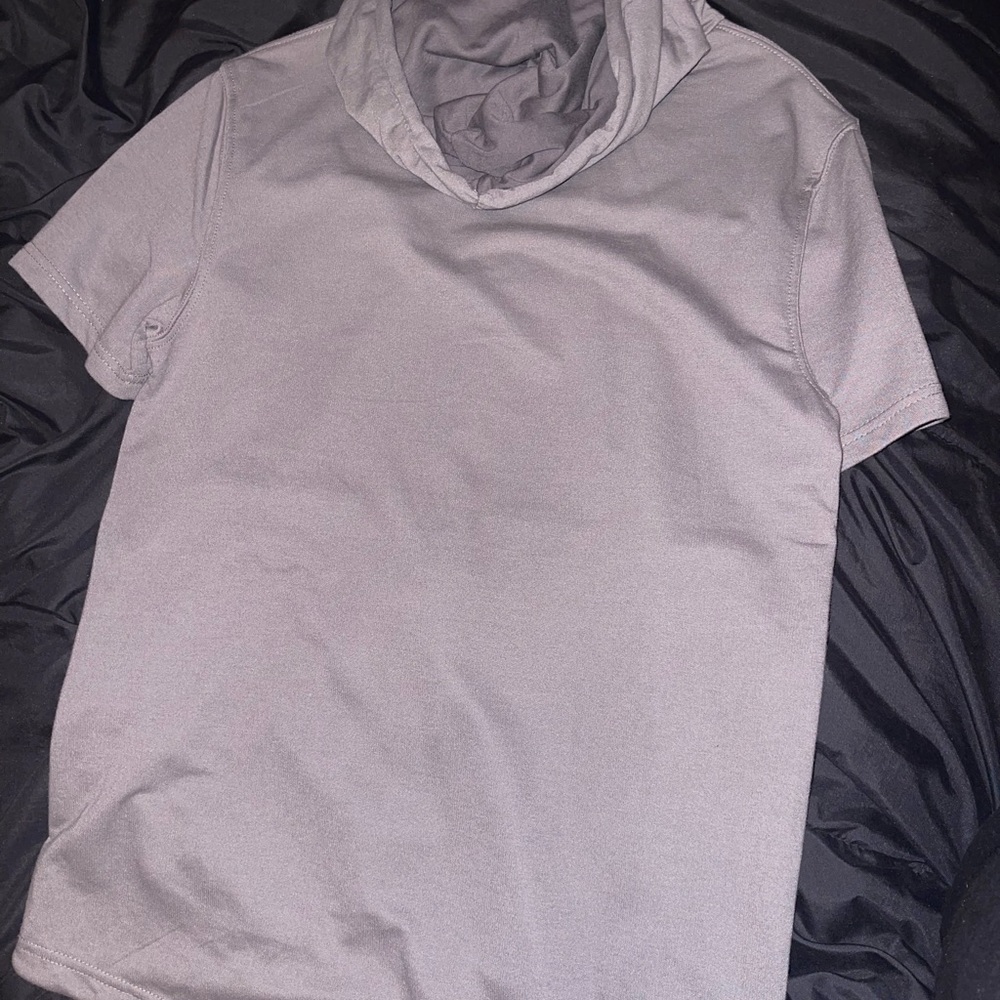 Carbon men hoodie size Medium color Grey